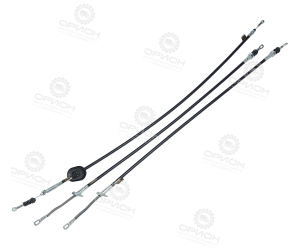 фото Трос стояночного (ручного) тормоза ГАЗель Next (к-т 3шт) PRAVТ