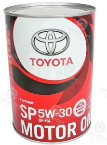 фото Масло моторное 5W-30 TOYOTA SP синт.1л 