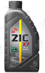 фото Масло моторное 5W-30 ZIC X7 синт.1л