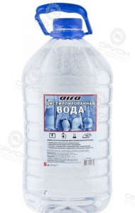 фото Вода дистиллированная 5л ALFA ПЭТ бутылка