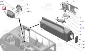 фото Кожух нижний ГАЗель Next ГАЗ