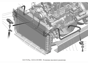 фото Шланг масляного радиатора А274 УМЗ-М ГАЗель-Next ГАЗ