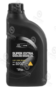 фото Масло моторное 5W-30 HYUNDAI/KIA Super Extra Gasoline п/синт.1л