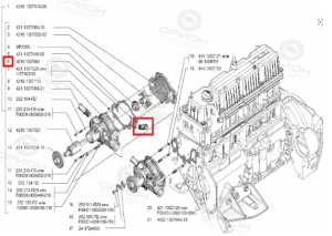 фото Штуцер отопителя ГАЗель 3302,Next,Соболь NN УМЗ-4216 ЕВРО-4 ГАЗ