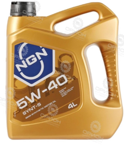 фото Масло моторное 5W-40 NGN SYNT-S п/синт.4л