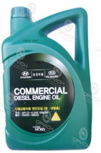 фото Масло моторное 10W-40 HYUNDAI/KIA Commercial diesel п/синт.6л ^