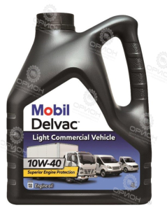 фото Масло моторное 10W-40 MOBIL Delvac Commercial Vehicle п/синт.4л (Газель/ Портер/Хундай78/) 153745