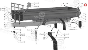 фото Гайка ISO 7042-М8-8-A3L ГАЗель 3302 ГАЗ