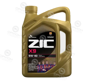 фото Масло моторное 5W-40 ZIC X9 синт.4л 