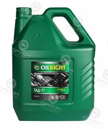 Масло трансмиссионное 80W-90 OILRIGHT ТМ5-18 (ТАД-17) GL-5 минер.10л ^&++