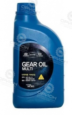 Масло трансмисионное 80W-90 HYUNDAI/KIA GEAR OIL API GL-5 sae синт.1л.