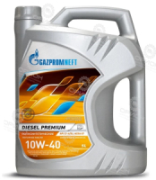 фото Масло моторное 10W-40 GAZPROMNEFT Diesel Premium L п/синт.5л 