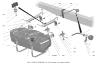 фото Бак топливный Фермер удлиненная LPG УМЗ-А275 ГАЗель-Next ГАЗ