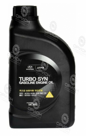 Масло моторное 5W-30 HYUNDAI/KIA Turbo SYN Gasoline синт.1л 0510000141 (-а-) 