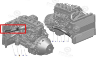 фото Труба выходная охладителя наддувочного воздуха ГАЗель 3302,Next Cummins ISF 2.8 ЕВРО-4 ГАЗ