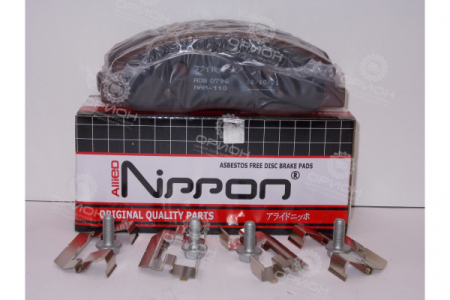 Колодки тормозные передние дисковые ГАЗель Next (к-т 4шт) NIPPON ? от Орион-центр