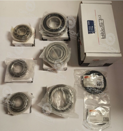Ремкомплект КПП-5ст ГАЗель 3302,Next Cummins ISF 2.8 (подш 6шт+сальн 2шт)(3-х сост)>20г ESPRA от Орион-центр