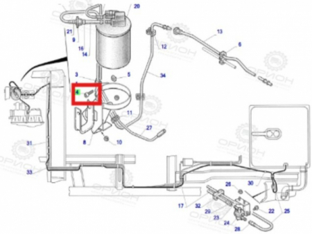 Болт М8х30-8.8-016 стп 37.102.1195-97 ГАЗель 3302,Соболь ГАЗ от Орин-центр