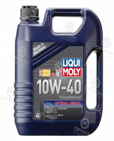 Масло моторное 10W-40 LIQUI MOLY Optimal Diesel п/син.4л