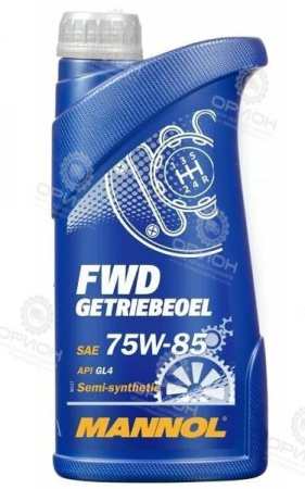 Масло трансмиссионное 75W-85 MANNOL GL-4 FWD п/синт.1л  1316 ++ (арт 8101 - 1)