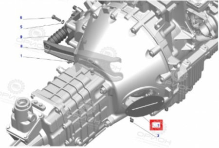 Крышка люка картера сцепления ГАЗель 3302,Next ГАЗ от Орион-центр
