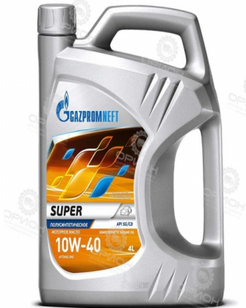 Масло моторное 10W-40 GAZPROMNEFT Super п/синт.4л 2389901318